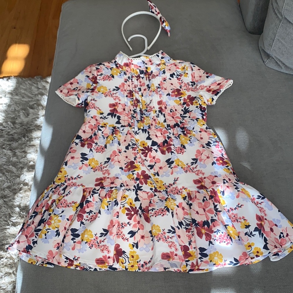 Blush Floral Dress